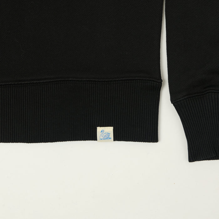 Merz b. Schwanen Quarter Zip Sweatshirt - Deep Black