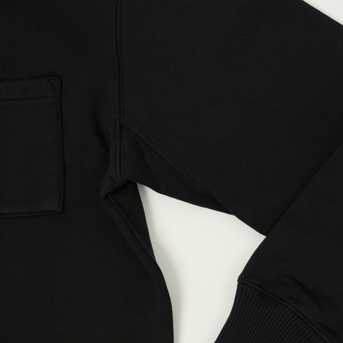 Merz b. Schwanen Quarter Zip Sweatshirt - Deep Black