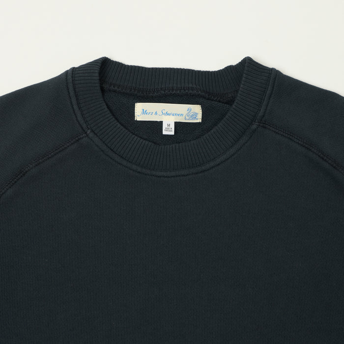 Merz b. Schwanen Raglan Sweatshirt - Charcoal