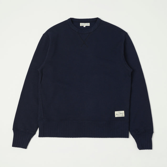 Merz b. Schwanen Relaxed Sweatshirt - Dark Navy