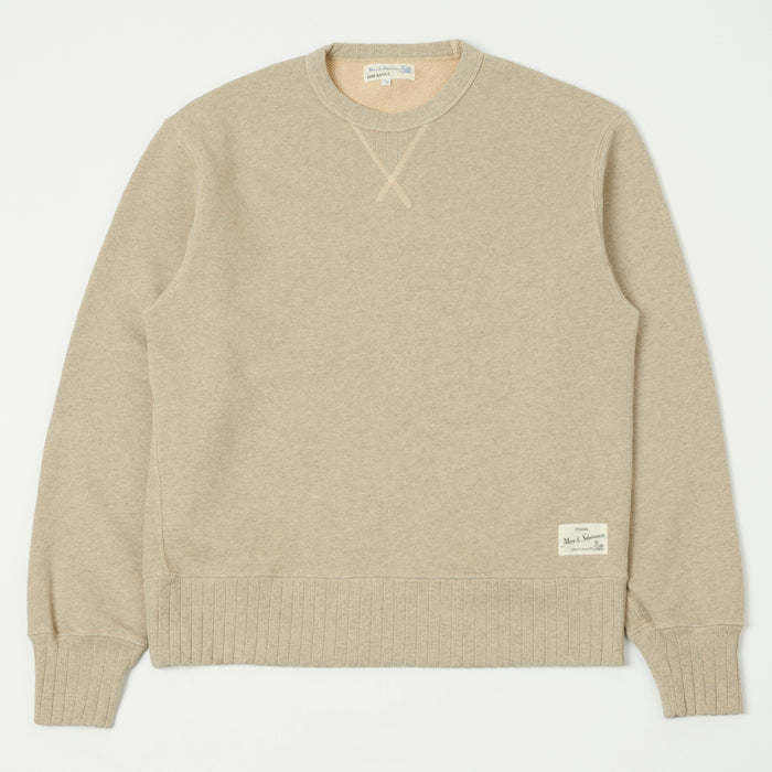 Merz b. Schwanen Relaxed Sweatshirt - Vintage Grey Melange