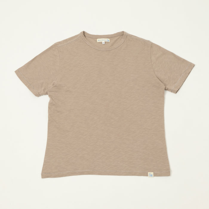 Merz b. Schwanen SCT04 Pima Slub Cotton T-Shirt - Faded Grain