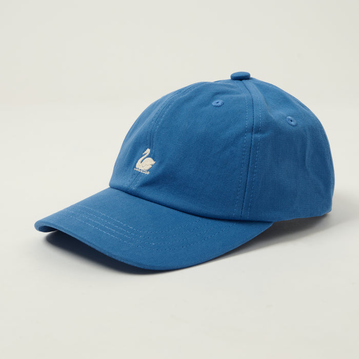 Merz b. Schwanen Swan Logo Cap - Washed Blue