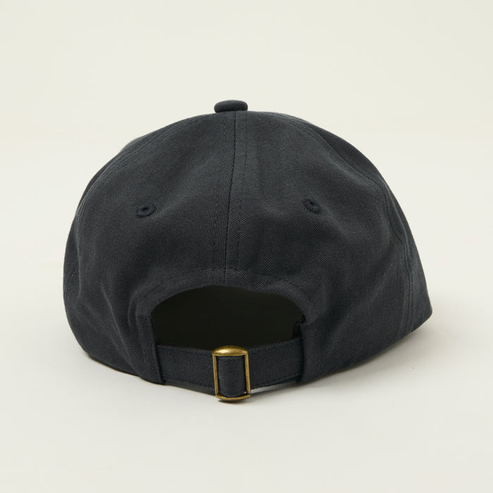 Merz b. Schwanen Swan Logo Cotton Twill Cap - Charcoal