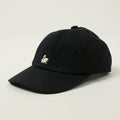 Merz b. Schwanen Swan Logo Cotton Twill Cap - Deep Black