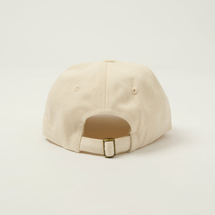 Merz b. Schwanen Swan Logo Cotton Twill Cap - Nature