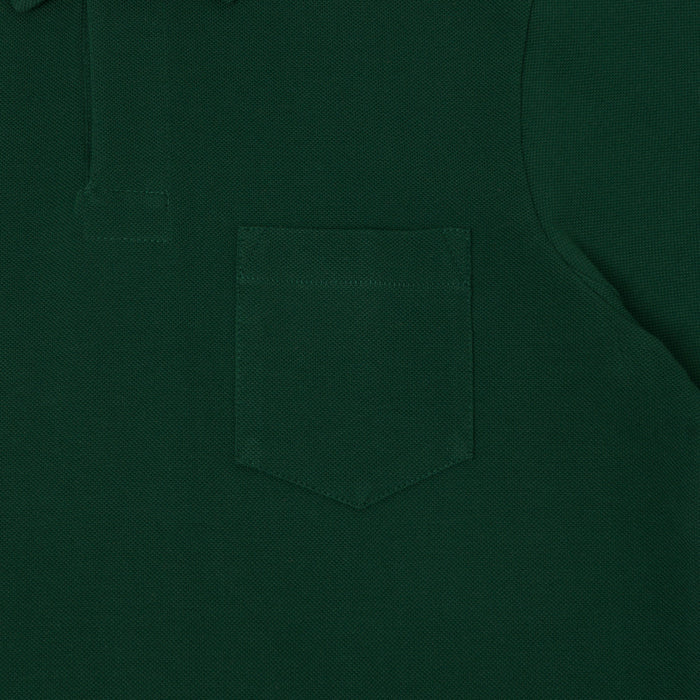 Merz b. Schwanen 'The Originals' 2PKPL Pocket Polo Shirt - Classic Green