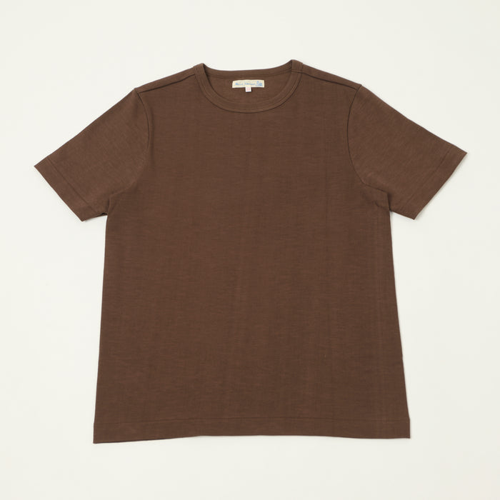 Merz b. Schwanen 'The Originals' 2S14 Relaxed Heavyweight T-Shirt - Chocolate