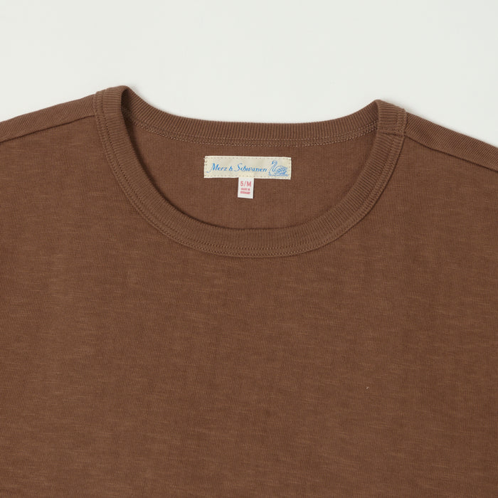 Merz b. Schwanen 'The Originals' 2S14 Relaxed Heavyweight T-Shirt - Nut