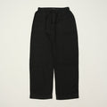 Merz b. Schwanen Workers Linen Drawstring Trousers - Deep Black