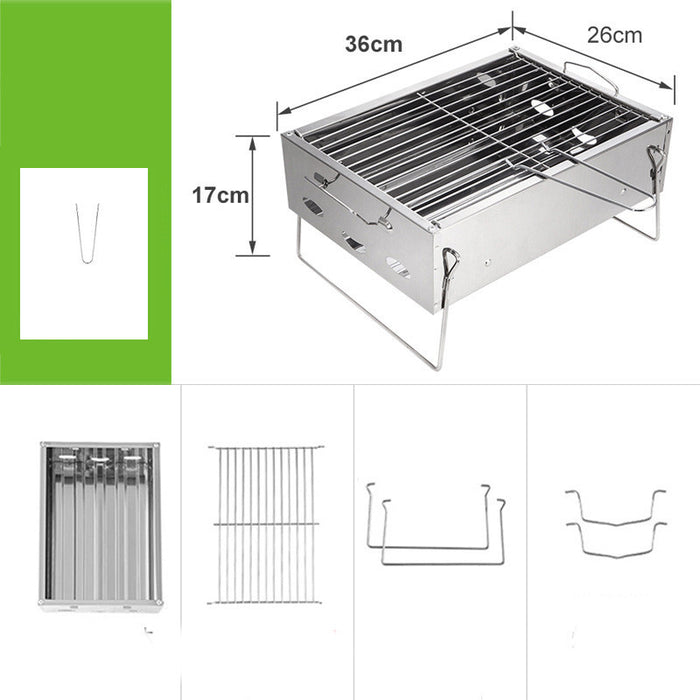 Mini Small Outdoor Charcoal Grill
