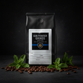 Gun Powder Grinds Mint with fresh mint leaves