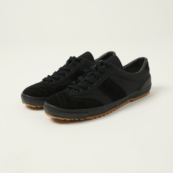 Moonstar 'Gymna Ace' Rubber Sole Trainer - Black
