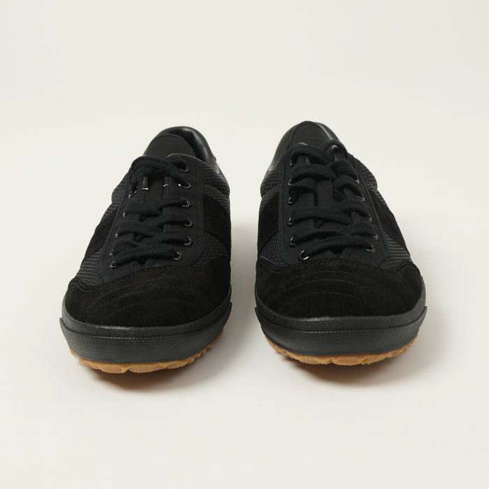 Moonstar 'Gymna Ace' Rubber Sole Trainer - Black