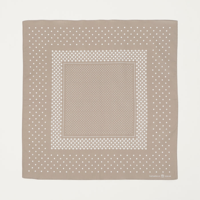 Nanamica Dot Pattern Bandana - Grey