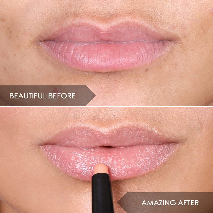 MIRENESSE LIP 0.6g/0.12g / 0.02oz/0.004oz Natural Lip Primer Duet