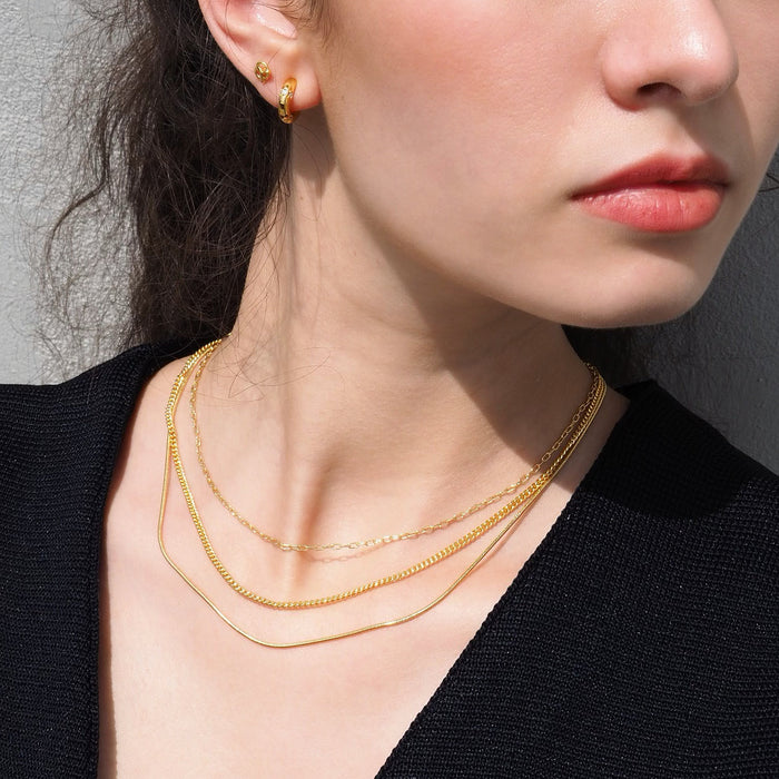 Necklace N CHAIN BRASS GOLD,SILVER
