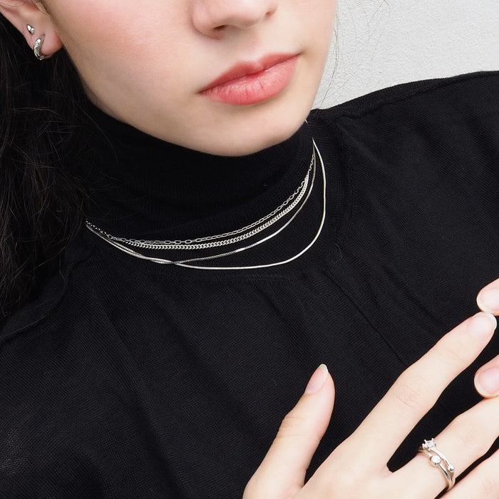 Necklace N CHAIN BRASS GOLD,SILVER