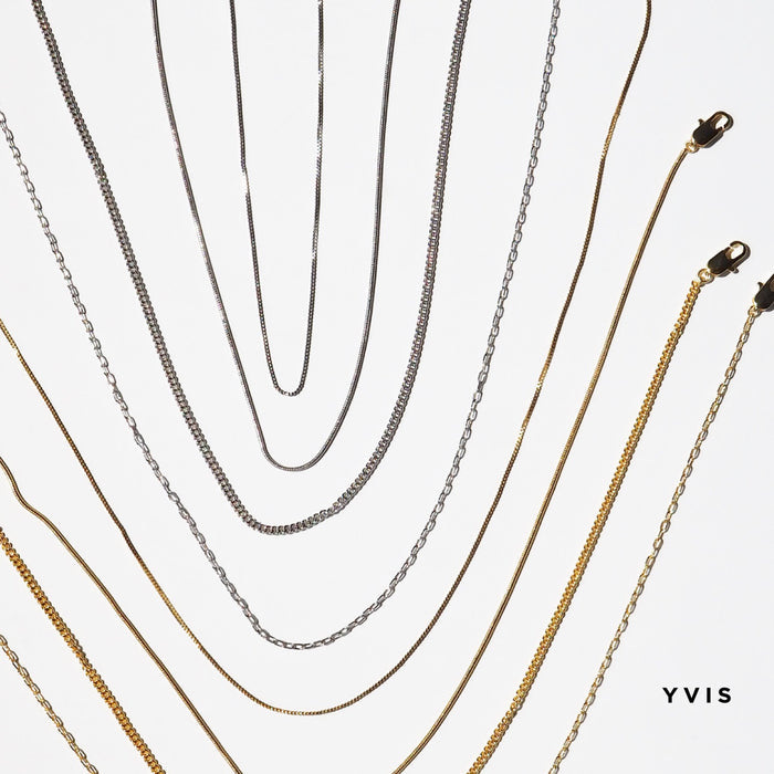 Necklace N CHAIN BRASS GOLD,SILVER