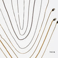 Necklace N CHAIN BRASS GOLD,SILVER