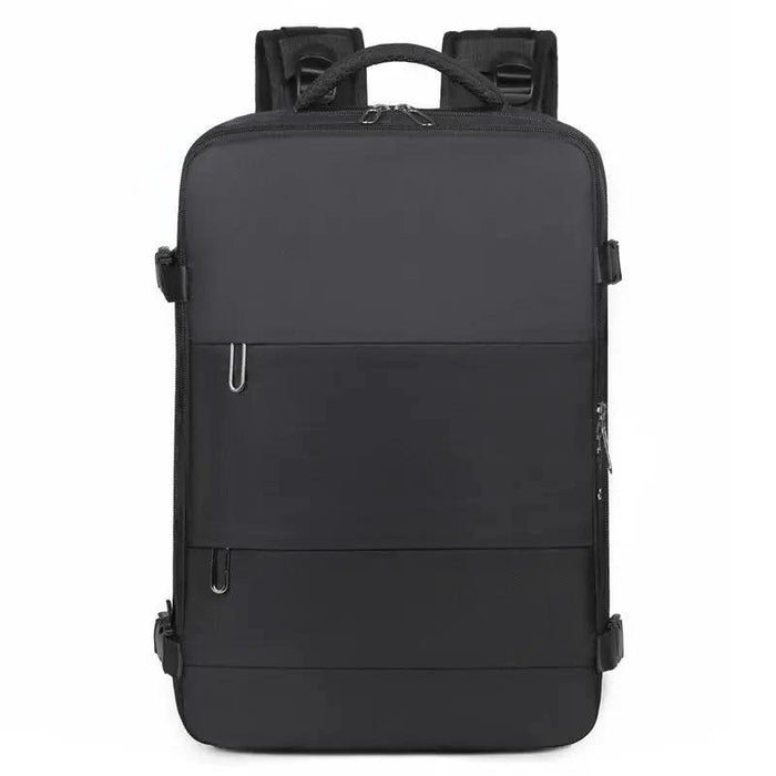 Mandotos large-capacity female travel backpack with dry and wet compartments, suitable for luggage, travel, and college use.