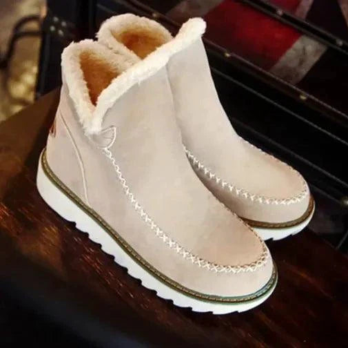 Mandotos non-slip warm winter boots with insulated lining and sturdy soles, designed for cold weather and outdoor wear.