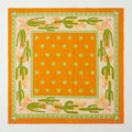 One Ear Brand 'Hikuri (Cactus)' Bandana - Poppy