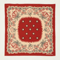 One Ear Brand 'Poire' Bandana - Barn Red
