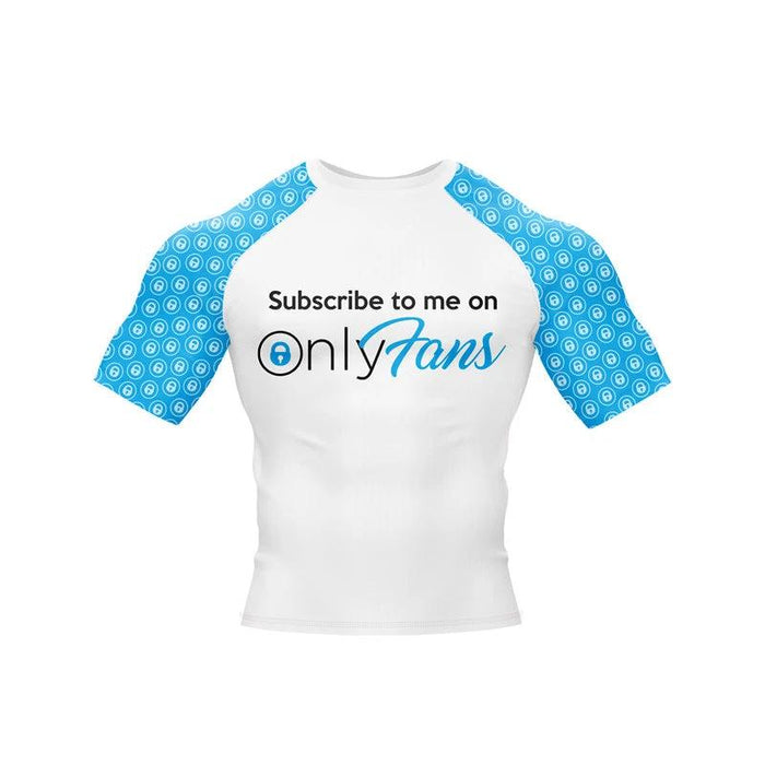 Mandotos OnlyFans longsleeve and short sleeve shirts, black fabric, casual style, displayed flat on a white background.