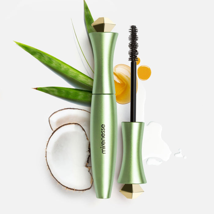 MIRENESSE PACK EYE Organic 24hr Mascara Black - Winner 13 Best Mascara Awards + Free Mini