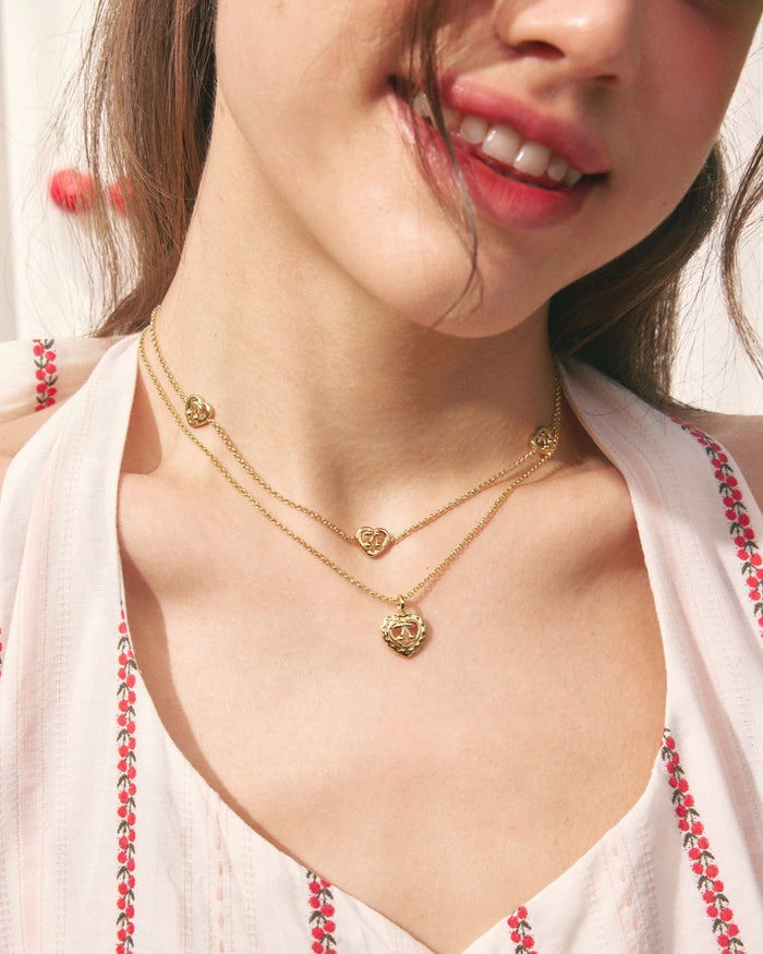 Peachy Necklace