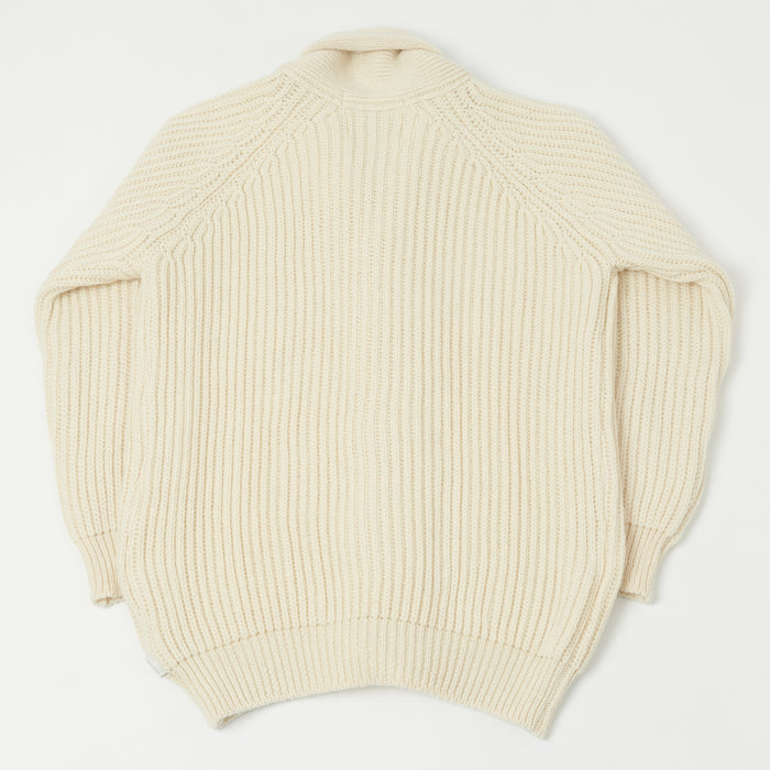 Peregrine Wilkinson Shawl Collar Cardigan - Ecru