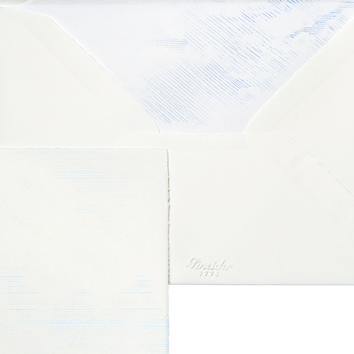 Close up of pineider kit letter