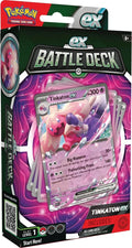 Mandotos Pokémon TCG Blitz Tinkaton ex card featuring vibrant artwork and detailed design of the Tinkaton ex character.