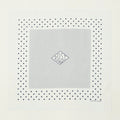 Post Overalls Dots Bandana - White/Navy