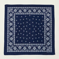 Post Overalls Geo Pattern #1 Bandana - Navy
