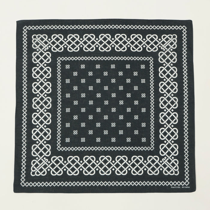 Post Overalls Rope Bandana - Charcoal