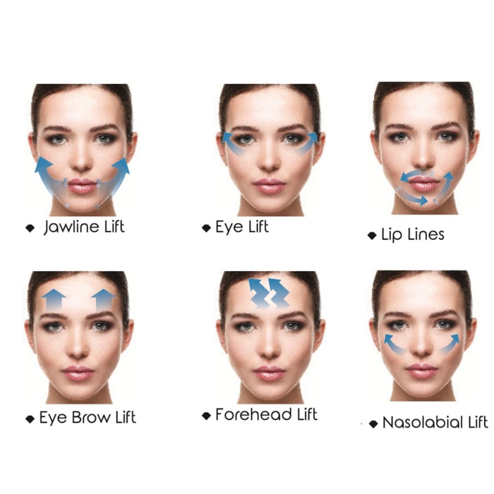 Mirenesse Skincare Power Lift Face Fitness 8 In 1 Microcurrent| Ems Device