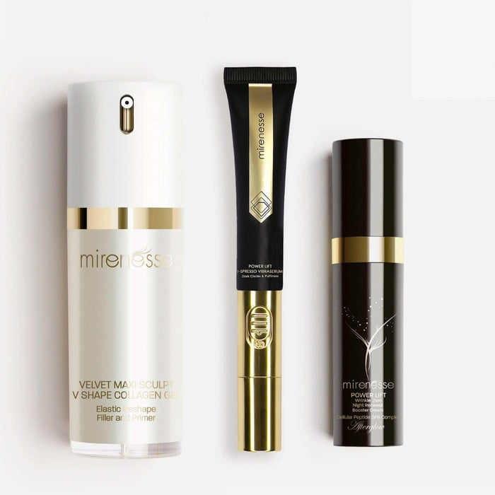 Mirenesse PACK SKIN Power Lift Skin Boosters - Best Sellers 3pce Kit - Vitamin C/Retinol/Collagen
