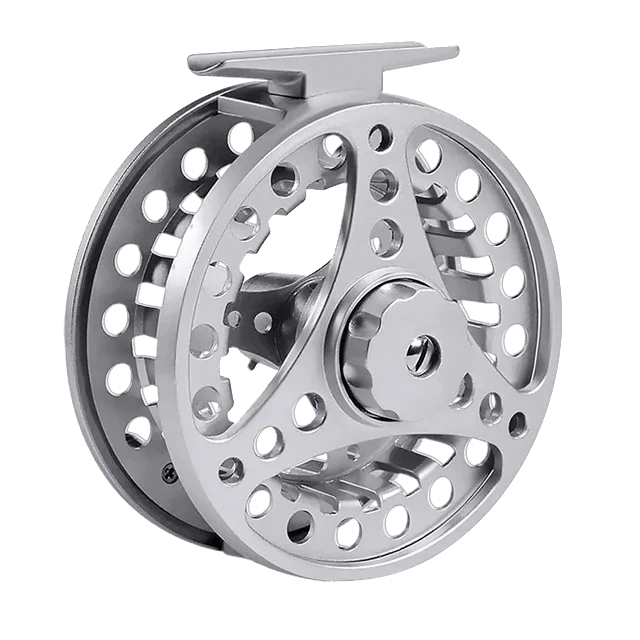 Mandotos Precision Cast Fishing Reel with metal body and ergonomic handle for smooth casting and durability.