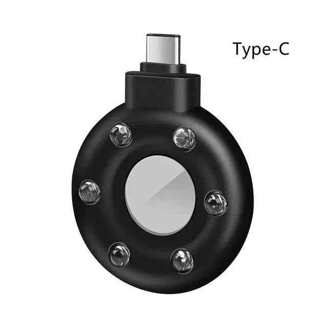 MANDOTOS PrivacyGuard camera detector, portable device for detecting hidden cameras and protecting personal privacy.