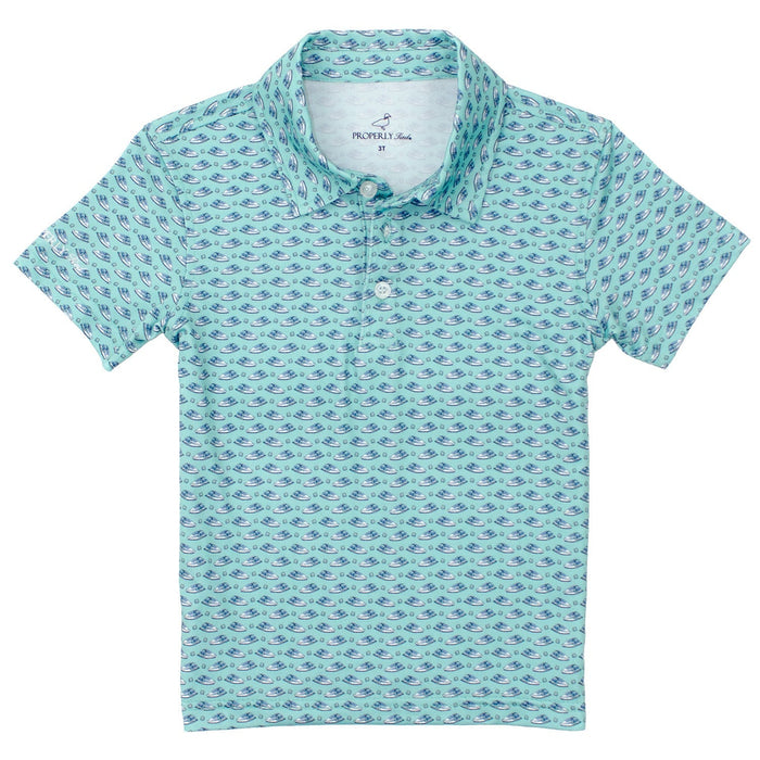 Properly Tied Boys Inlet Polo | Jet Ski