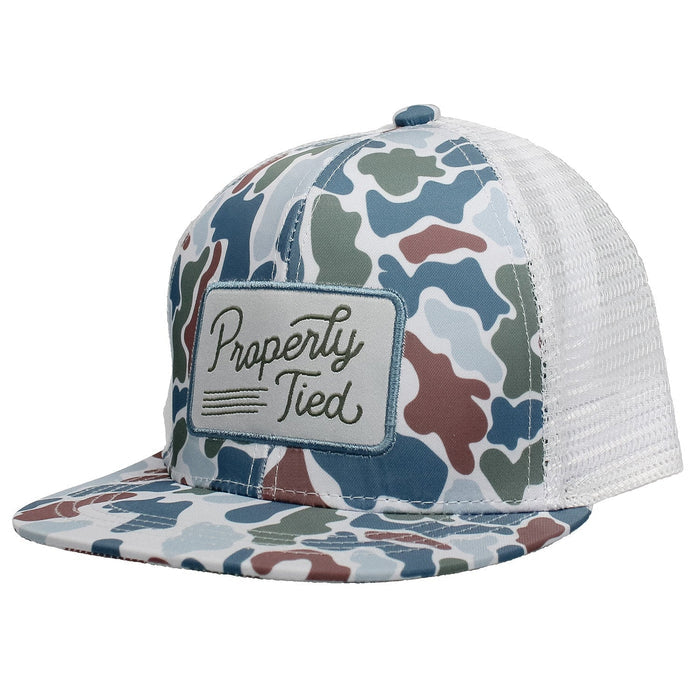 Properly Tied Boys Sportsman Trucker Hat | Terra Camo
