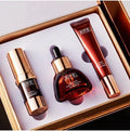 Mandotos Revitaluxe Eye Cream Duo with hydrating formula for men and women, showing two sleek cream containers.
