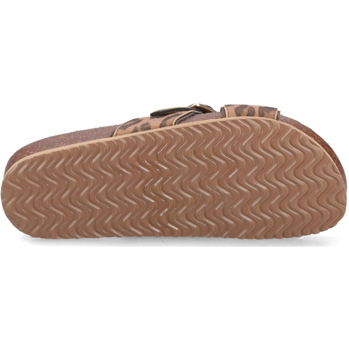 Rocket Dog Annie Tigg Leopard Textile Women's Tan Sandals