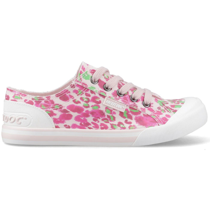Rocket Dog Jazzin Snap Cotton Women's Pink/Multi Trainers