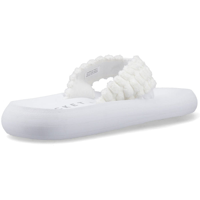Rocket Dog Spotlight Atom Textile Women's White Flip Flops
