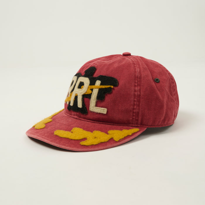 RRL 'Logo-Appliquéd' Twill Ball Cap - Red