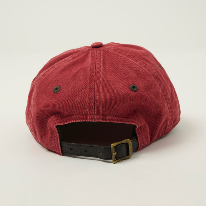 RRL 'Logo-Appliquéd' Twill Ball Cap - Red