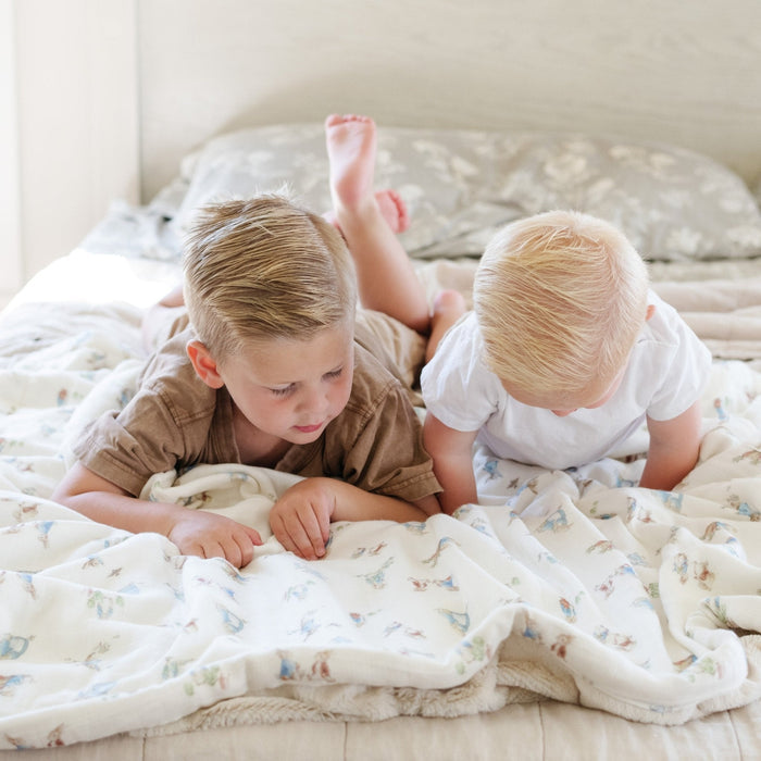 Saranoni Peter Rabbit™ Bamboo Rayon Muslin/Lush Blankets